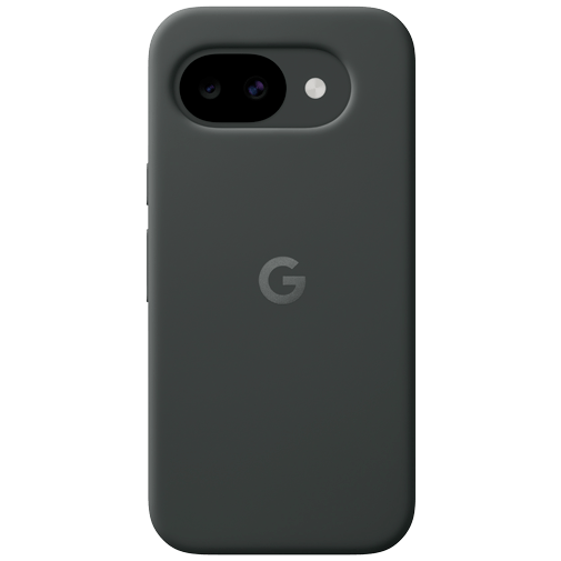 Google Google Pixel 10a Siliconen Back Cover - Obsidian Zwart (GA10871-WW)