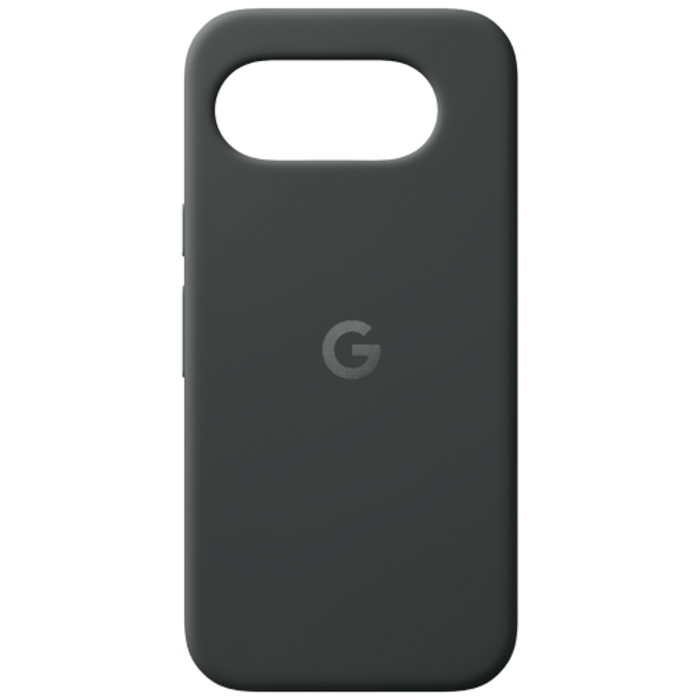 Google Google Pixel 10a Siliconen Back Cover - Obsidian Zwart (GA10871-WW)