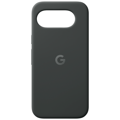 Google Google Pixel 10a Siliconen Back Cover - Obsidian Zwart (GA10871-WW)