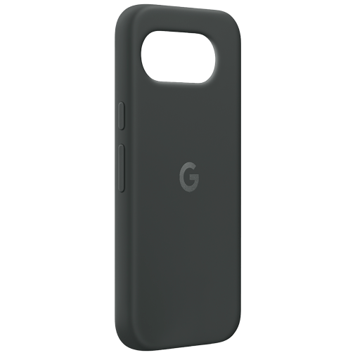 Google Google Pixel 10a Siliconen Back Cover - Obsidian Zwart (GA10871-WW)