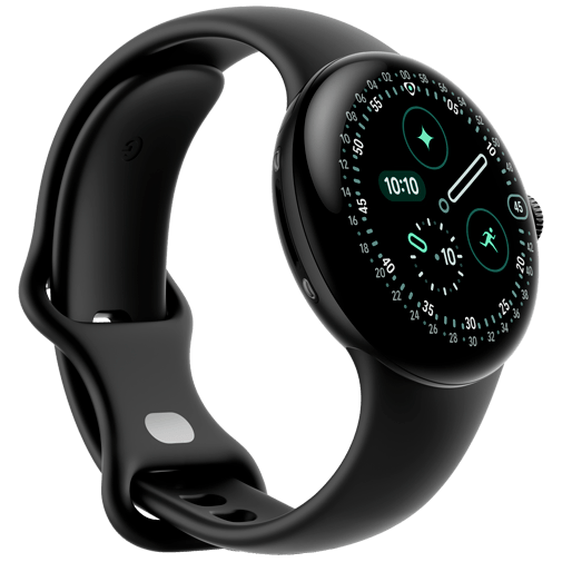 Google Google Pixel Watch 4 (Wi-Fi) Smartwatch - 41mm - Matzwart / Obsidian