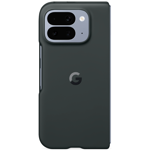 Google Google Pixel 10 Pro Fold Pixelsnap Back Cover - Obsidian Zwart
