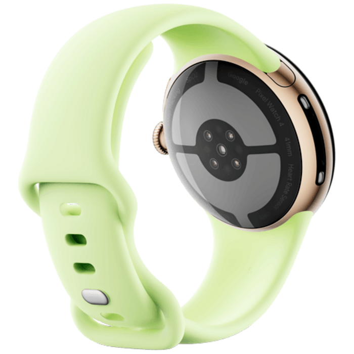 Google Google Pixel Watch 4 (Wi-Fi) Smartwatch - 41mm - Champagne Gold / Lemongrass