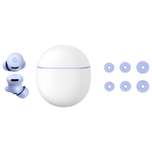 Google Google Pixel Buds 2a - Draadloze Oordopjes met ANC - Iris Paars