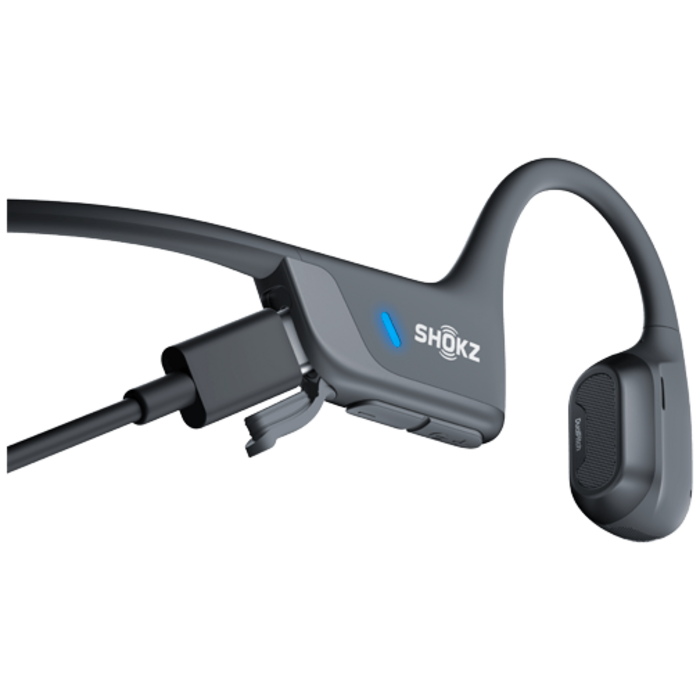 Shokz Shokz OpenRun Pro 2 Bone Conduction Sportkoptelefoon - USB-C - 12u Accu - Zwart
