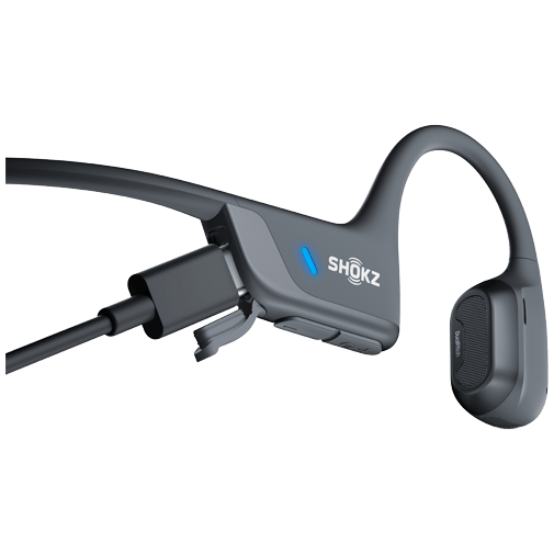 Shokz Shokz OpenRun Pro 2 Bone Conduction Sportkoptelefoon - USB-C - 12u Accu - Zwart