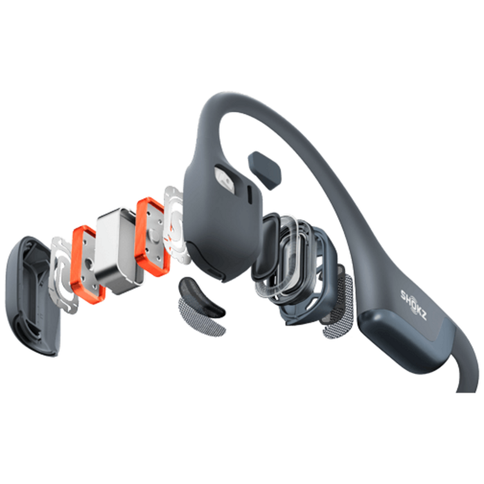 Shokz Shokz OpenRun Pro 2 Bone Conduction Sportkoptelefoon - USB-C - 12u Accu - Zwart