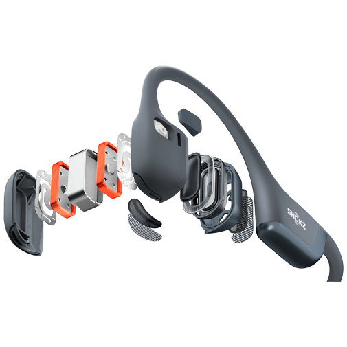 Shokz Shokz OpenRun Pro 2 Bone Conduction Sportkoptelefoon - USB-C - 12u Accu - Zwart