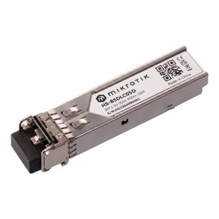Mikrotik MikroTik HS-85DLC05D 1G/2.5G Multimode SFP Module (550m)