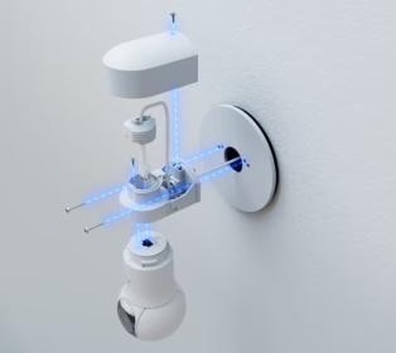 Ubiquiti Ubiquiti Gang Box Mounting Plate (Wit) - UACC-GB-PLATE-W