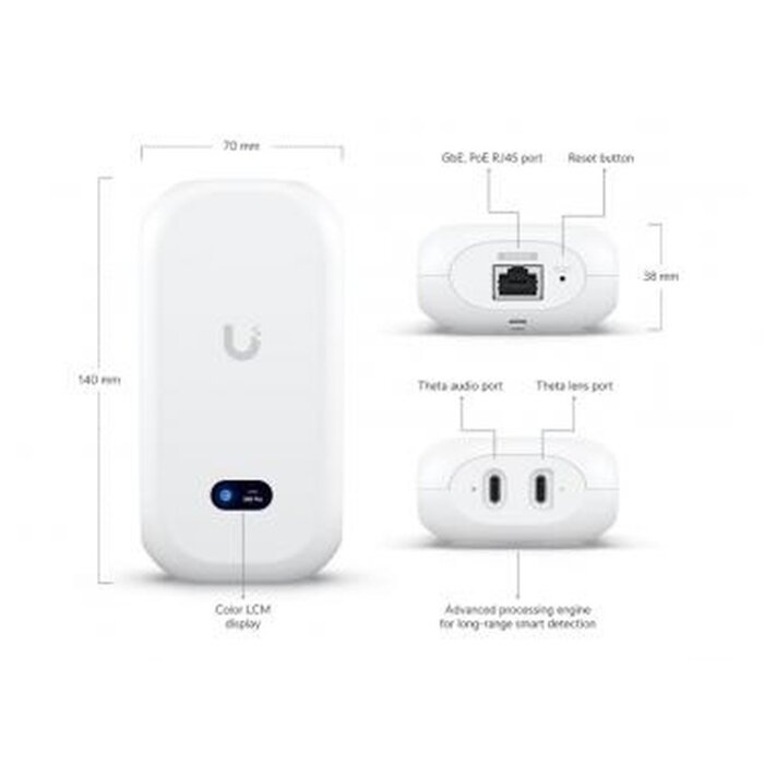 Ubiquiti Ubiquiti UniFi Protect AI Theta Pro - Discreet 360° AI Camera Systeem