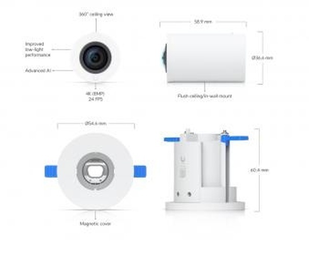 Ubiquiti Ubiquiti UniFi Protect AI Theta Pro - Discreet 360° AI Camera Systeem