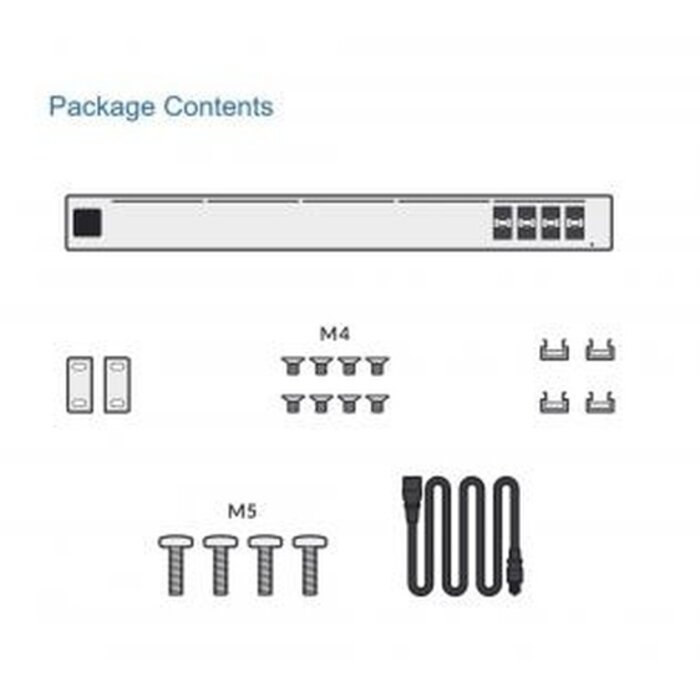 Ubiquiti Ubiquiti UniFi Switch Aggregation - 8-Poorts 10G SFP+ Switch