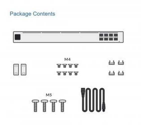 Ubiquiti Ubiquiti UniFi Switch Aggregation - 8-Poorts 10G SFP+ Switch