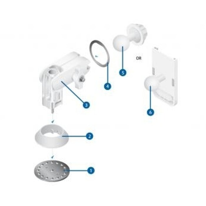 Ubiquiti Ubiquiti Quick-Mount - Flexibele Montagebeugel voor airMAX