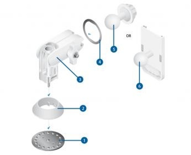 Ubiquiti Ubiquiti Quick-Mount - Flexibele Montagebeugel voor airMAX