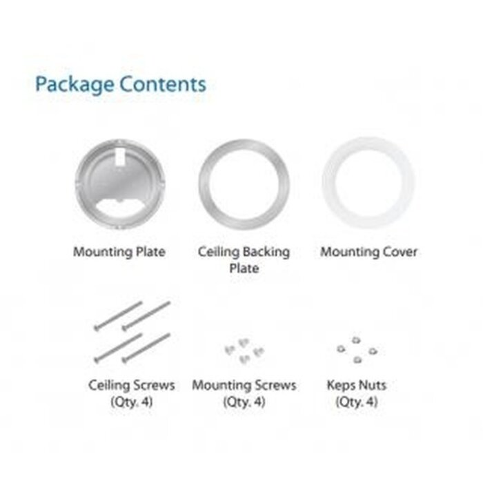 Ubiquiti Ubiquiti UniFi U6 Lite, U6+, AC Lite & nanoHD Inbouw Plafondmontage (3-pack)