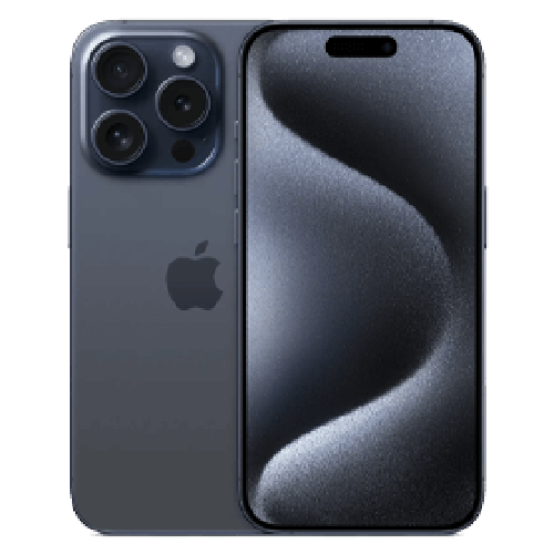 Refurbished Apple Apple iPhone 15 Pro 512GB Titanium Blauw - Refurbished (Licht gebruikt)