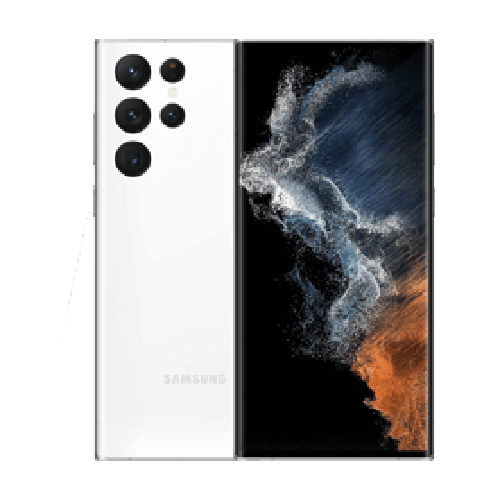 Refurbished Samsung Samsung Galaxy S22 Ultra 5G 256GB Wit - Refurbished Zo Goed Als Nieuw