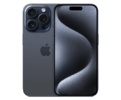 Refurbished Apple Apple iPhone 15 Pro 128GB Titanium Blauw - Refurbished Licht Gebruikt