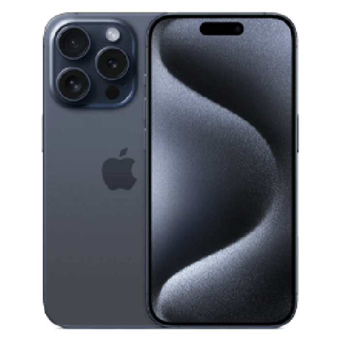 Refurbished Apple Apple iPhone 15 Pro 128GB Titanium Blauw - Refurbished Licht Gebruikt