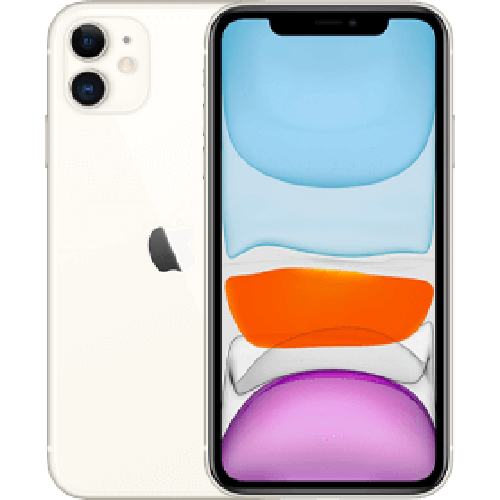 Refurbished Apple Apple iPhone 11 128GB Wit - Refurbished (Zonder Face ID)