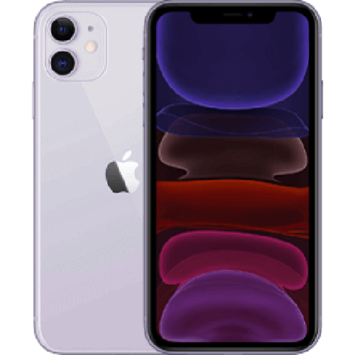 Refurbished Apple Apple iPhone 11 128GB Paars - Refurbished (Zonder Face ID)