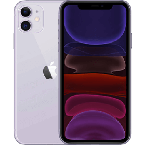 Refurbished Apple Apple iPhone 11 128GB Paars - Refurbished (Zonder Face ID)