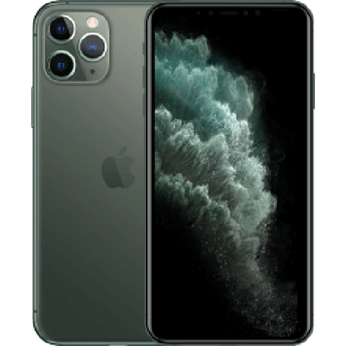 Refurbished Apple Apple iPhone 11 Pro 64GB Midnight Green - Refurbished Licht gebruikt