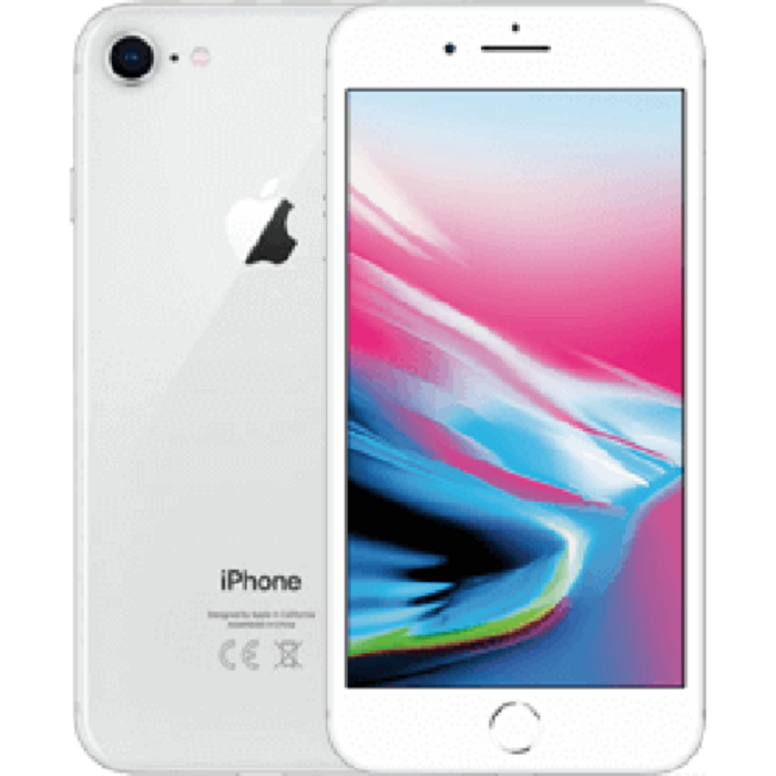 Refurbished Apple Apple iPhone 8 64GB Zilver - Refurbished (Licht gebruikt)