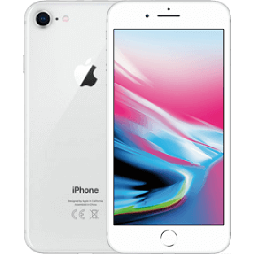 Refurbished Apple Apple iPhone 8 64GB Zilver - Refurbished (Licht gebruikt)