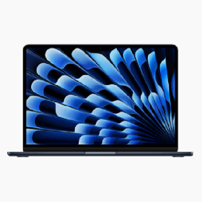 Refurbished Apple Refurbished Apple MacBook Air 15 inch M3 (2024) 8GB 256GB Middernacht - Zo goed als nieuw