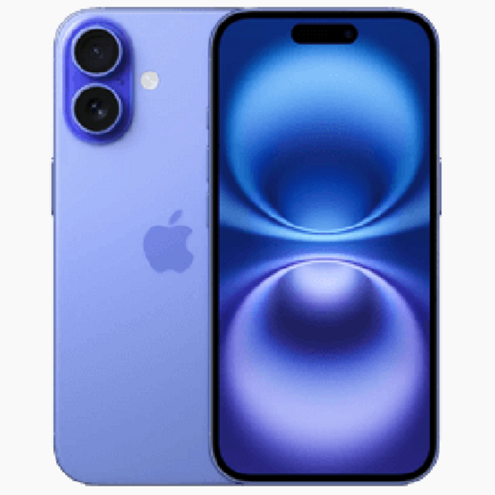 Refurbished Apple Apple iPhone 16 128GB Blauw - Refurbished Zo Goed Als Nieuw