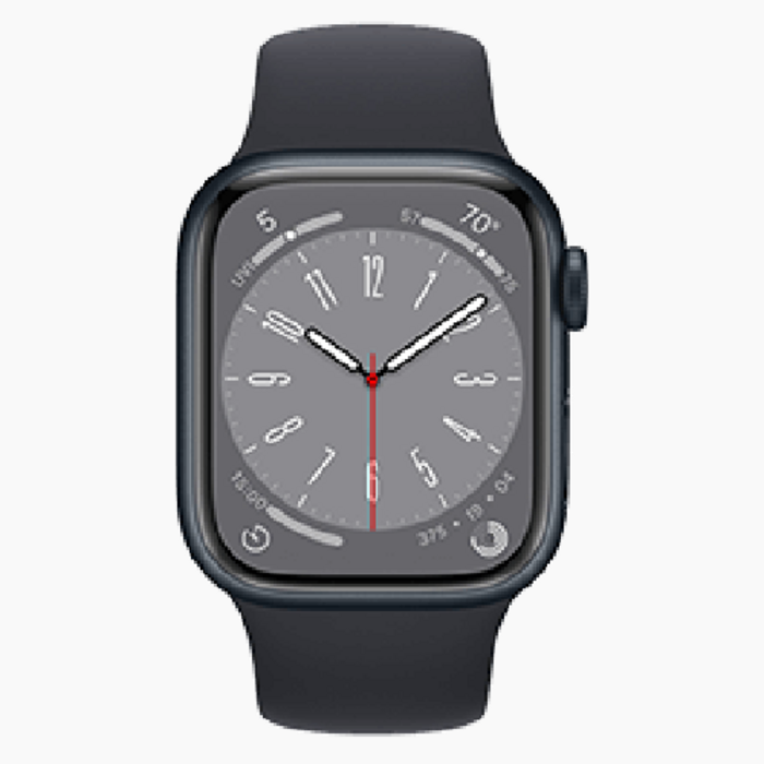 Refurbished Apple Refurbished Apple Watch Series 8 45mm 4G Zwart - Zo goed als nieuw