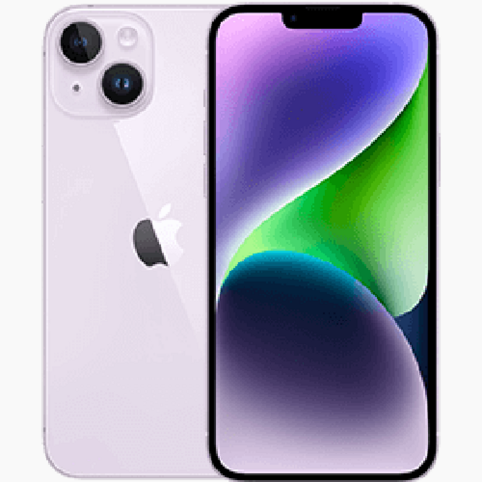 Refurbished Apple Apple iPhone 14 128GB Paars - Refurbished Zo Goed Als Nieuw