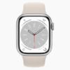 Refurbished Apple Refurbished Apple Watch Series 8 45mm Sterrenlicht (4G) - Zo goed als nieuw
