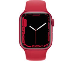 Refurbished Apple Refurbished Apple Watch Series 7 41mm Rood (Aluminium) - Wifi - Zo goed als nieuw