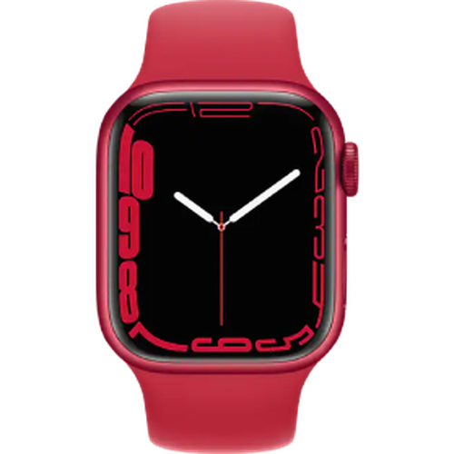 Refurbished Apple Refurbished Apple Watch Series 7 41mm Rood (Aluminium) - Wifi - Zo goed als nieuw