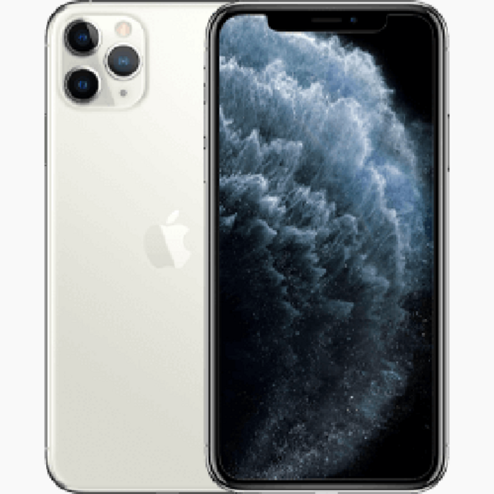 Refurbished Apple Apple iPhone 11 Pro Max 64GB Zilver - Refurbished Zo Goed Als Nieuw