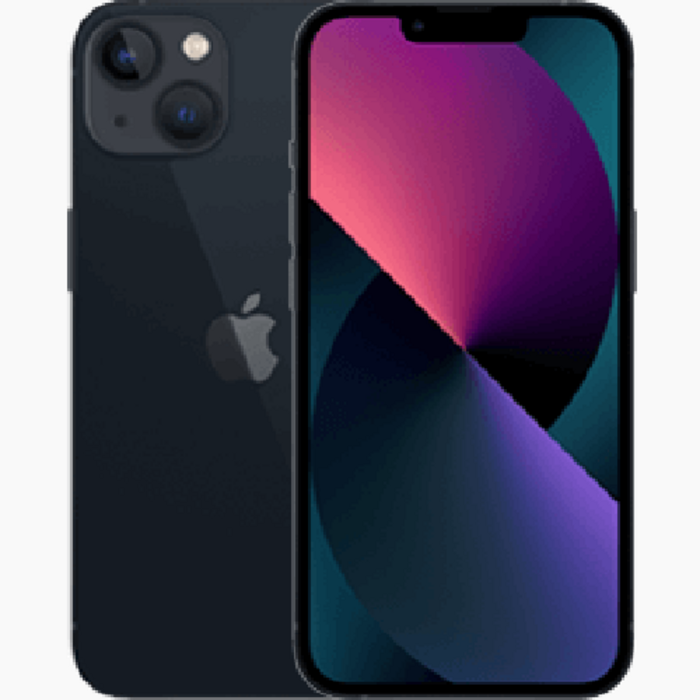 Refurbished Apple Apple iPhone 13 128GB Zwart - Refurbished Zo Goed Als Nieuw
