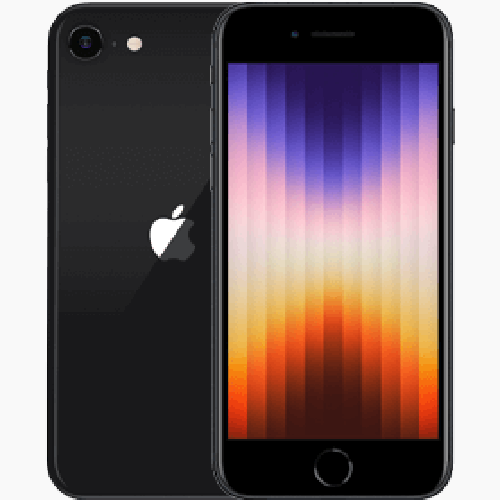 Refurbished Apple Apple iPhone SE (2022) 128GB Zwart - Refurbished Zo Goed Als Nieuw