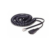 Jabra Jabra QD naar RJ10 Aansluitkabel - Krulsnoer 0,5 tot 2 meter
