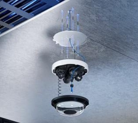 Ubiquiti Ubiquiti UniFi Protect AI Multi Sensor 4 Camera - Wit (UVC-AI-MS-4-W)
