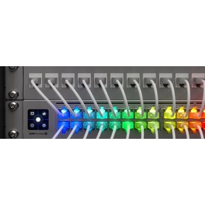Ubiquiti Ubiquiti UniFi Premium Cat6A Patchkabel (Etherlighting) - 15cm, Wit