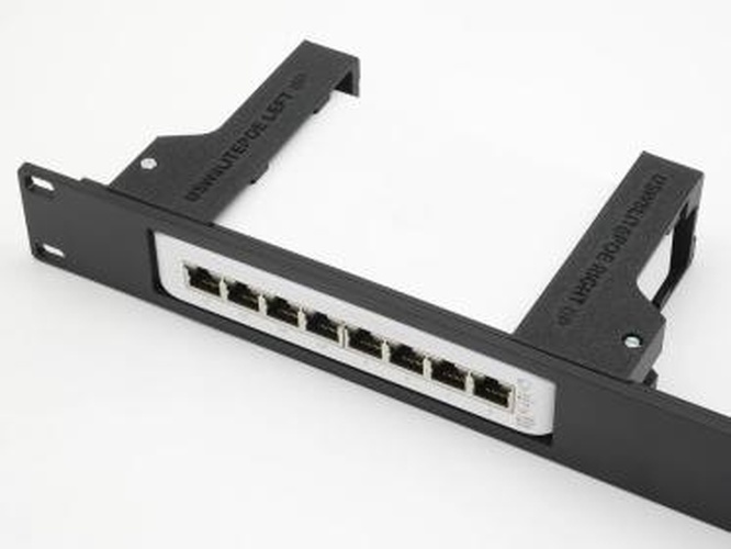 Ubiquiti 19" Rackmount Kit voor Ubiquiti USW-Lite-8-POE Switch