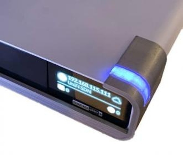Ubiquiti Muurbeugel voor Ubiquiti UniFi Cloud Key Gen2 Plus / SSD (3D-geprint)
