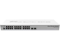Mikrotik MikroTik CRS326-24G-2S+RM Switch - 24x GbE & 2x 10G SFP+