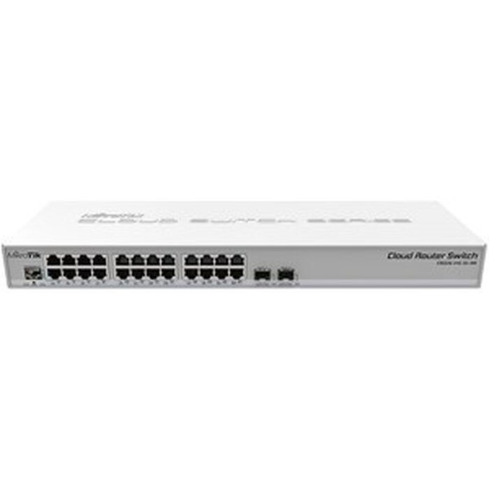 Mikrotik MikroTik CRS326-24G-2S+RM Switch - 24x GbE & 2x 10G SFP+