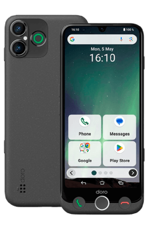 Doro Doro Aurora A30 4G - 128GB Zwart