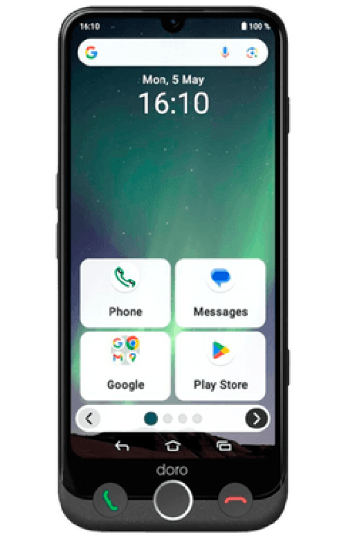Doro Doro Aurora A30 4G - 128GB Zwart